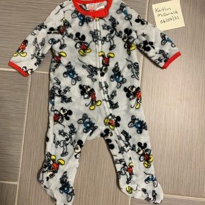 Size 3-6 months Mickey Mouse & Donald Duck onesie